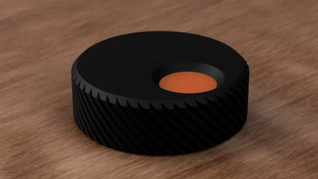 Núm xoay 2 mảnh có vân/xoắn ốc cho Prusa MK3S - Image 4