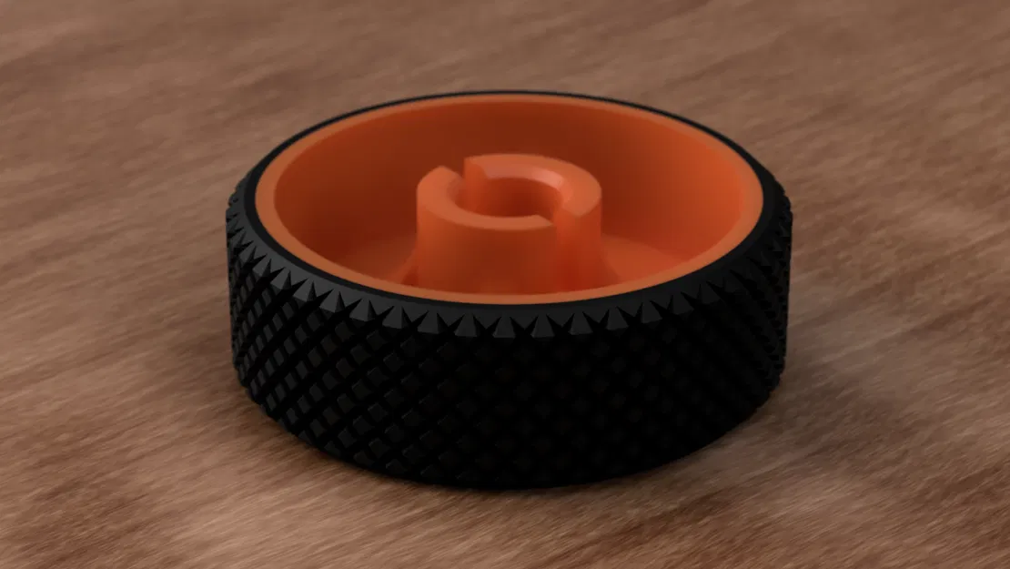 Núm xoay 2 mảnh có vân/xoắn ốc cho Prusa MK3S - Image 6