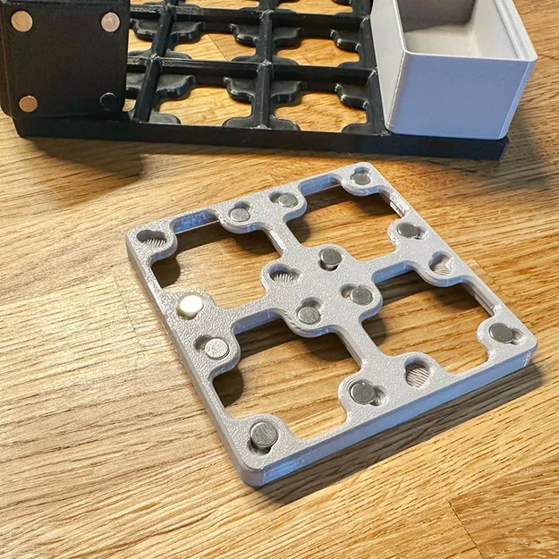 Tấm đế Gridfinity với nam châm "lật ngược" - Image 3