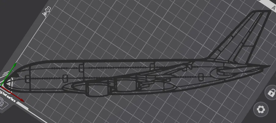 Trang Trí Tường Máy Bay Airbus A380-800 - Image 2