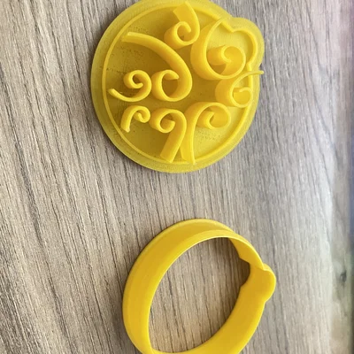 Khuôn cắt bánh Giáng Sinh hình trái banh