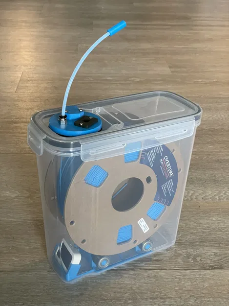 Hộp đựng filament bằng vỏ hộp ngũ cốc với màng hút ẩm điện Rosahl RS1 - Image 1