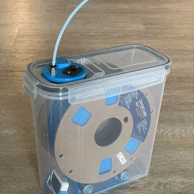 Hộp đựng filament bằng vỏ hộp ngũ cốc với màng hút ẩm điện Rosahl RS1