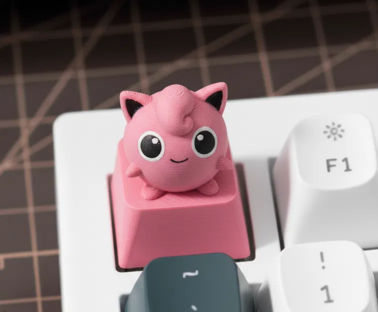 Keycap Custom Hình Jigglypuff Pokemon Chuẩn MX - Image 1