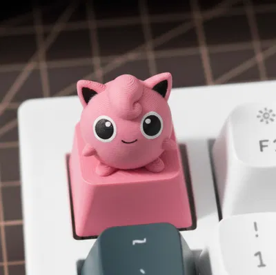 Keycap Custom Hình Jigglypuff Pokemon Chuẩn MX