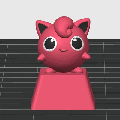 Keycap Custom Hình Jigglypuff Pokemon Chuẩn MX