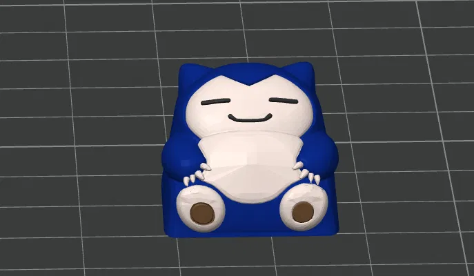 Keycap Snorlax Pokemon MX - Image 2