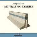 Khuôn rào chắn giao thông tỉ lệ 1:35 in được - cho diorama (chỉnh sửa) - Thumbnail 1