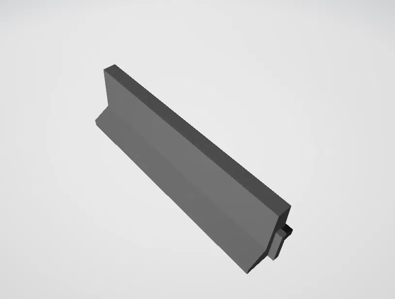 Khuôn rào chắn giao thông tỉ lệ 1:35 in được - cho diorama (chỉnh sửa) - Image 3