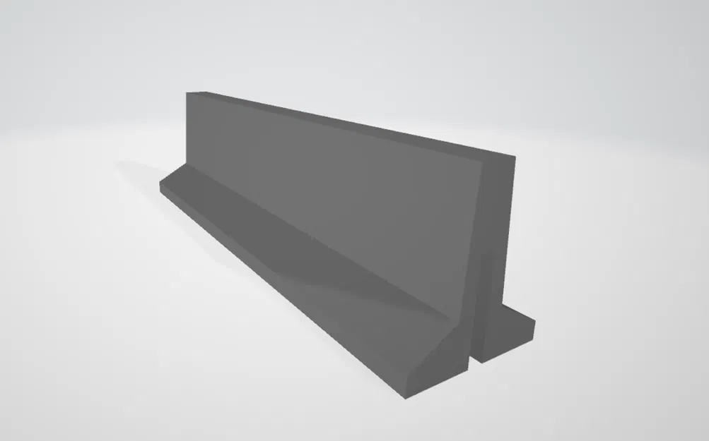 Khuôn rào chắn giao thông tỉ lệ 1:35 in được - cho diorama (chỉnh sửa) - Image 5