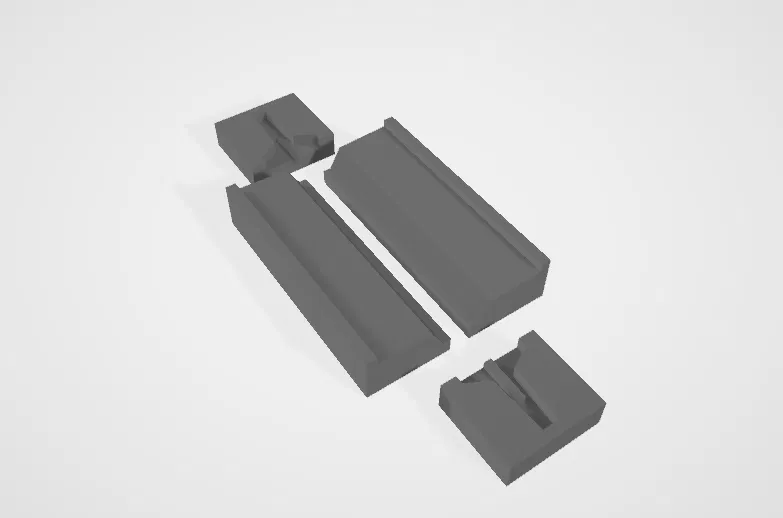 Khuôn rào chắn giao thông tỉ lệ 1:35 in được - cho diorama (chỉnh sửa) - Image 7