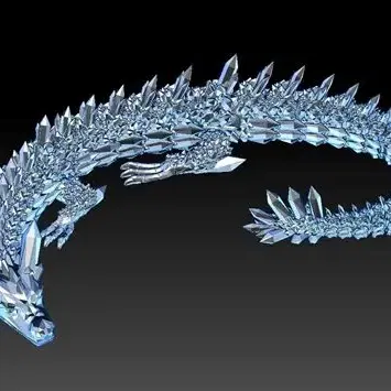 Rồng Pha Lê Uốn Dẻo