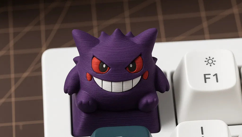 Keycap Gengar Pokemon MX - Image 1