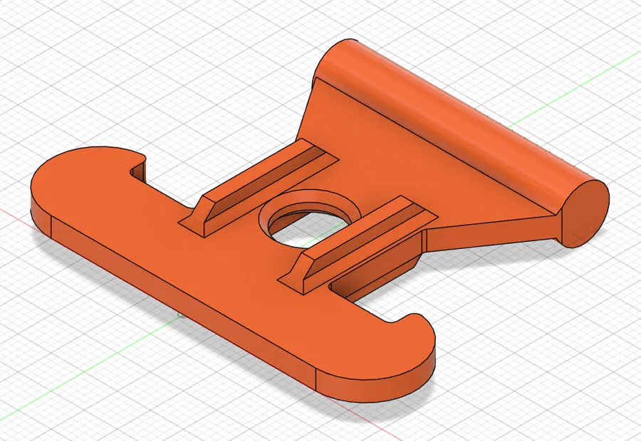 Móc treo dẹt cho rãnh ống xe cắm trại (Camping hook for piping rails) - Image 2