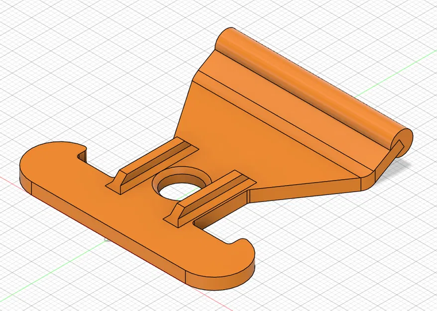 Móc cắm trại cong cho ray ống (Camping hook (bended) for piping rails) - Image 2