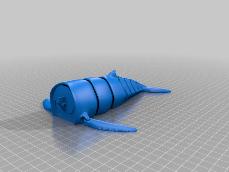 Cá Voi Hùm Flexi Mới (in liền) - Image 5