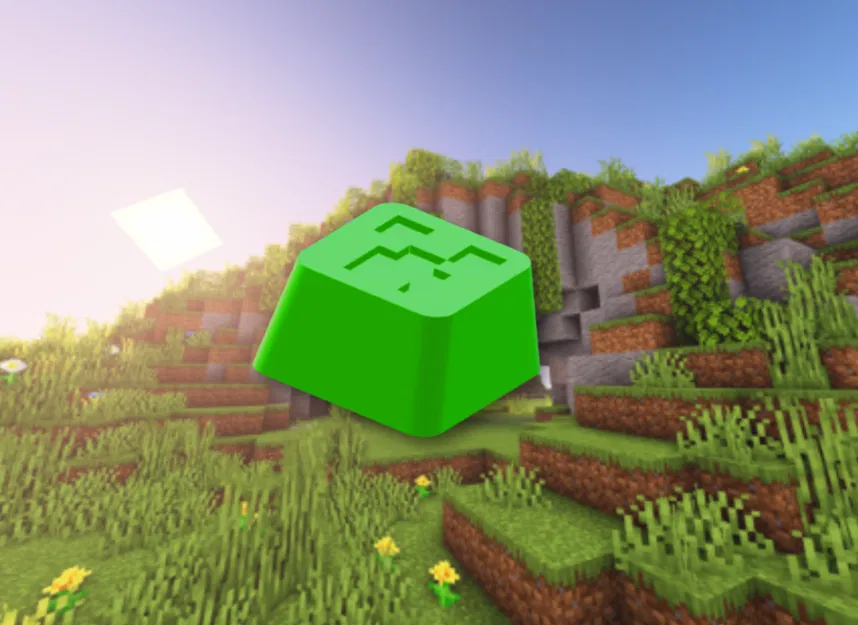Keycap Creeper Minecraft - Image 1