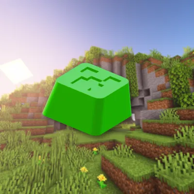 Keycap Creeper Minecraft