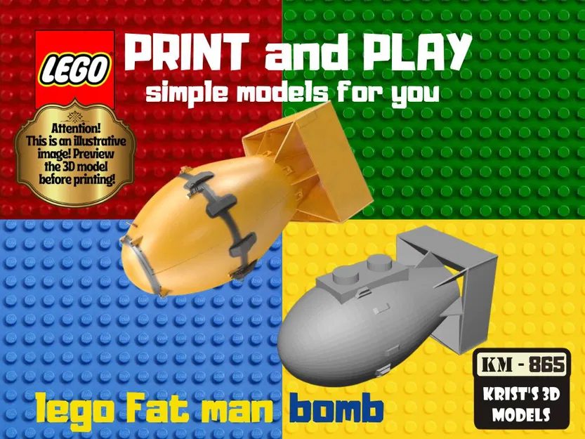 Bom Lego Fat Man - Image 1