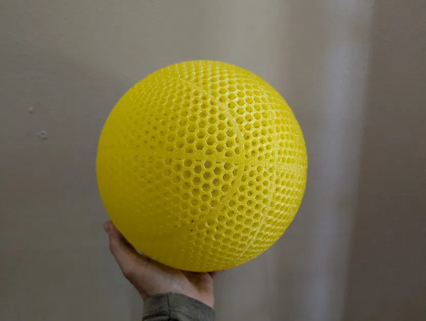 Mẫu Bóng Rổ Không Bơm - Fillamentum PEBA - Image 2