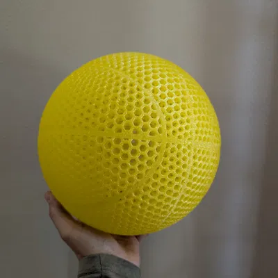 Mẫu Bóng Rổ Không Bơm - Fillamentum PEBA