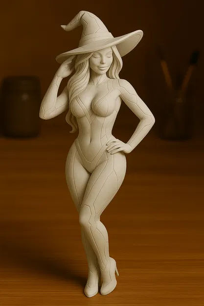 Tượng Phù Thủy Hình Học - Image 1