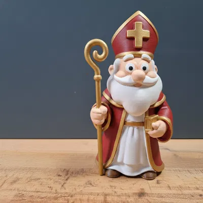 Mô Hình Sinterklaas Nhỏ Xinh