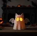 Giá Đỡ Nến LED Ma Sò Len "Spooky Knit Ghost" Cho Halloween - Thumbnail 1