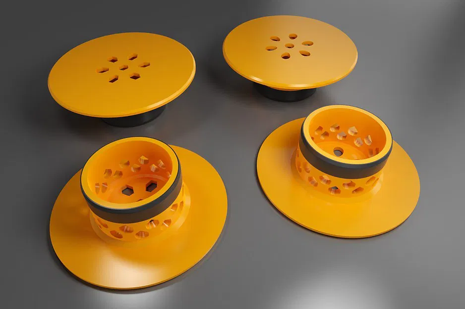 Chặn Tóc Cho Lỗ Thoát Nước Bồn Tắm hoặc Vòi Sen - Image 2