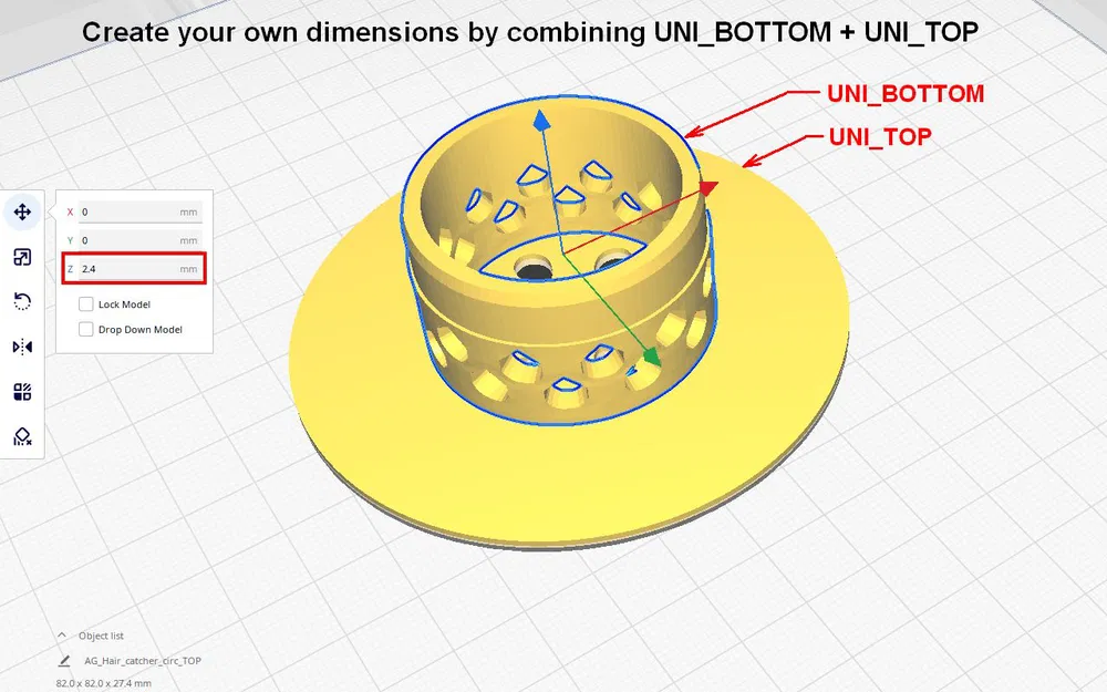 Chặn Tóc Cho Lỗ Thoát Nước Bồn Tắm hoặc Vòi Sen - Image 4