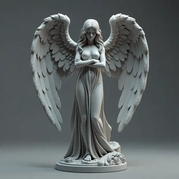 Tượng Thiên Thần Sexy Nữ Tính - Image 1