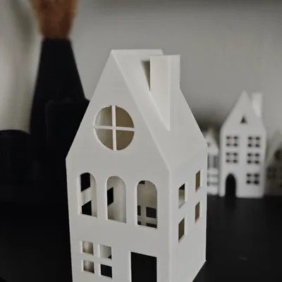 Nhà mini LED Giáng Sinh, Nhà nến LED