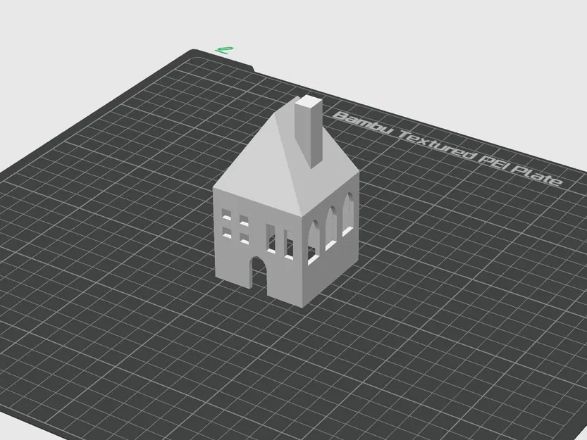 Nhà Giáng Sinh Mini Đèn LED Nến - Image 4