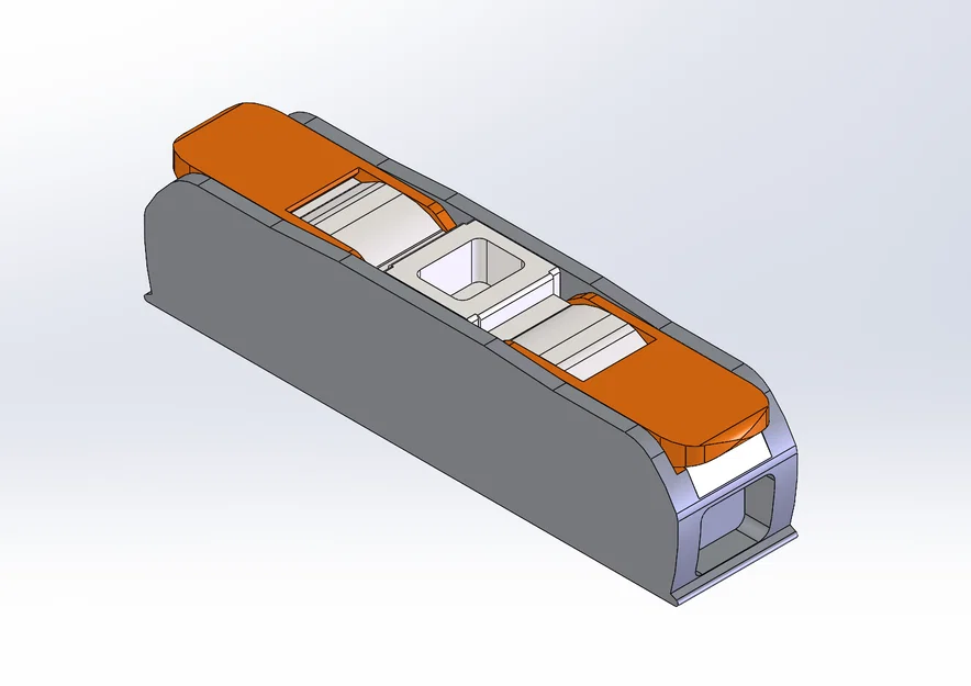 Đế Gắn Ray DIN Cho Đầu Nối WAGO 221 Tự In 3D - Image 9