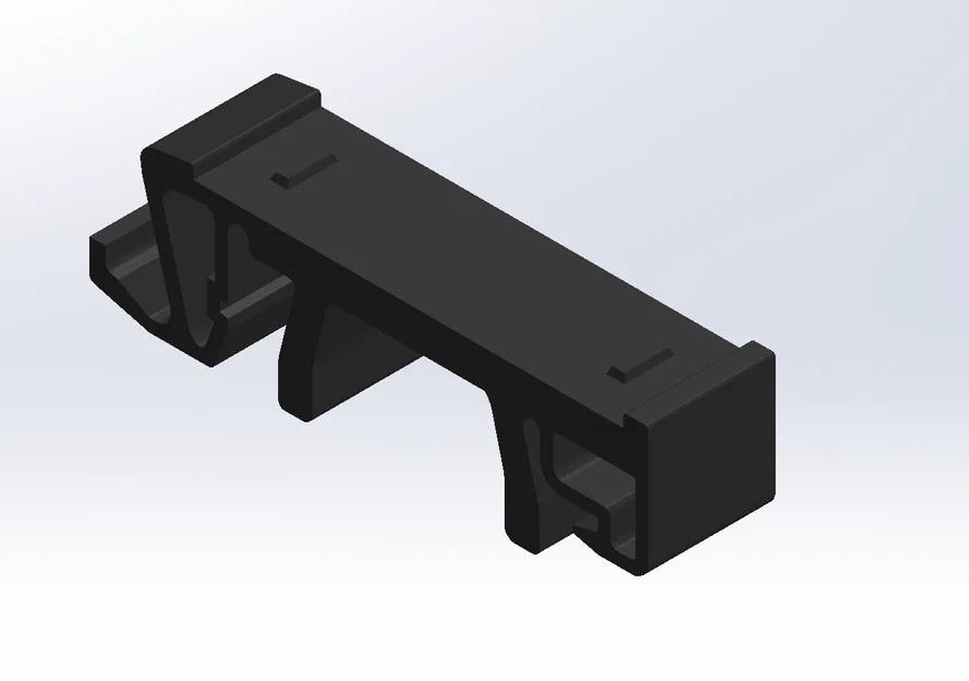 Đế Gắn Ray DIN Cho Đầu Nối WAGO 221 Tự In 3D - Image 10