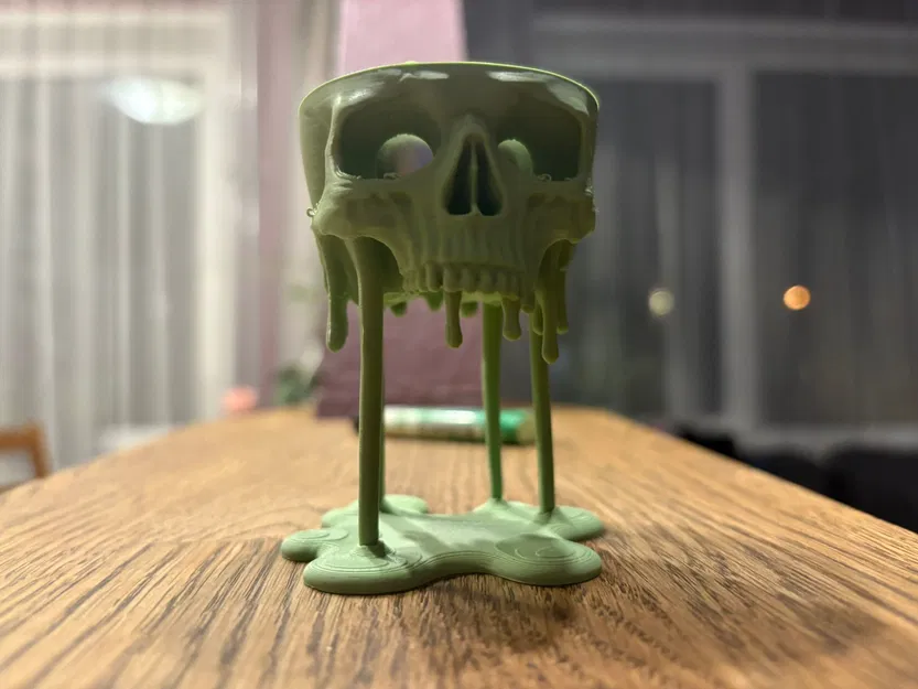 Nến Đầu Lâu Tan Chảy - Image 4