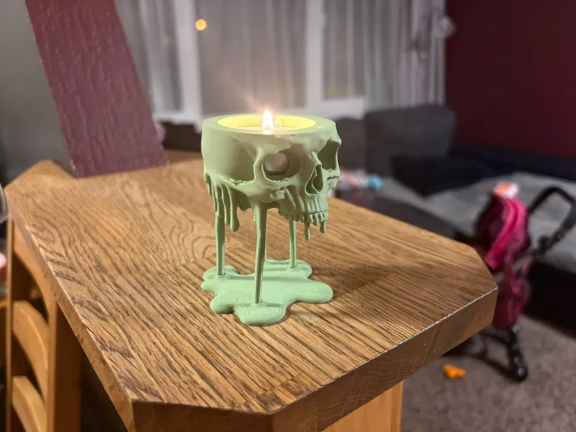 Nến Đầu Lâu Tan Chảy - Image 5