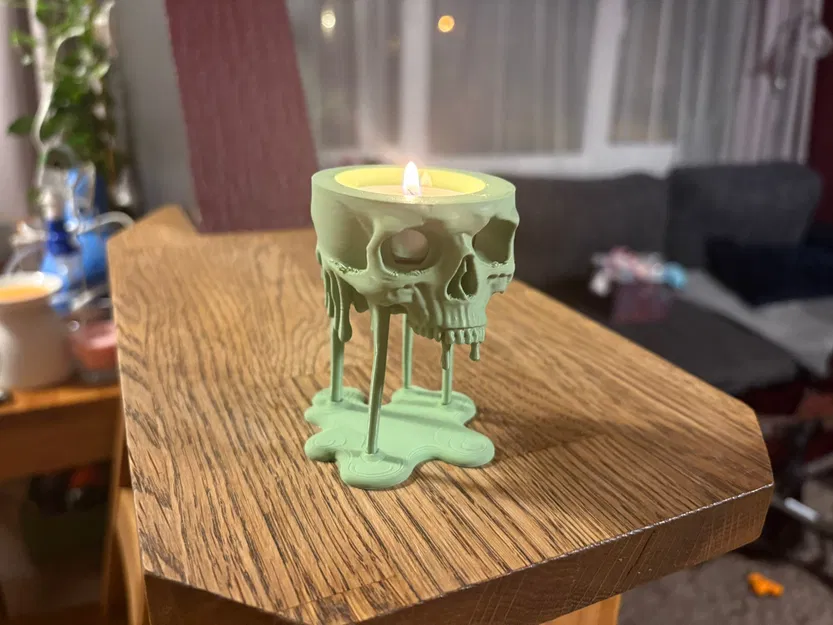 Nến Đầu Lâu Tan Chảy - Image 7