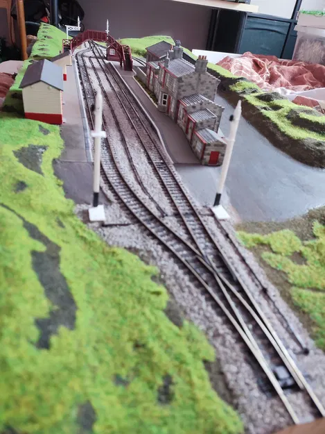 Nhà ga Hogsmeade - Ga Goathland tỉ lệ OO (1:76) - Nhà ga tàu Harry Potter - Image 5