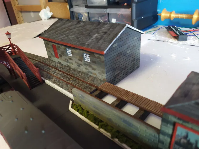 Nhà ga Hogsmeade - Ga Goathland tỉ lệ OO (1:76) - Nhà ga tàu Harry Potter - Image 14