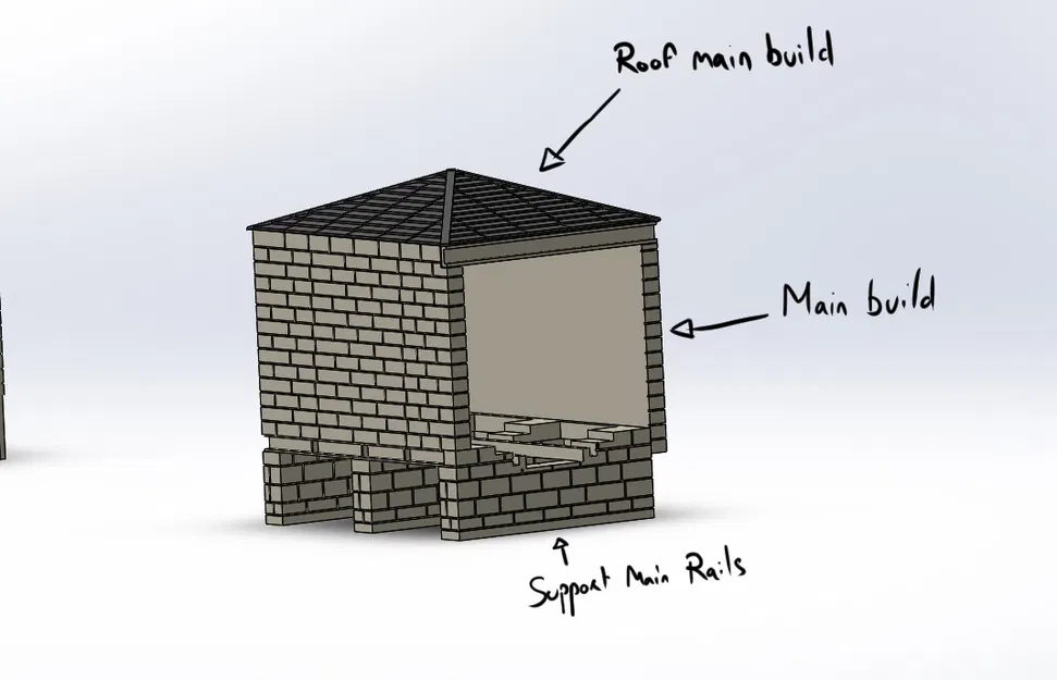 Nhà ga Hogsmeade - Ga Goathland tỉ lệ OO (1:76) - Nhà ga tàu Harry Potter - Image 23