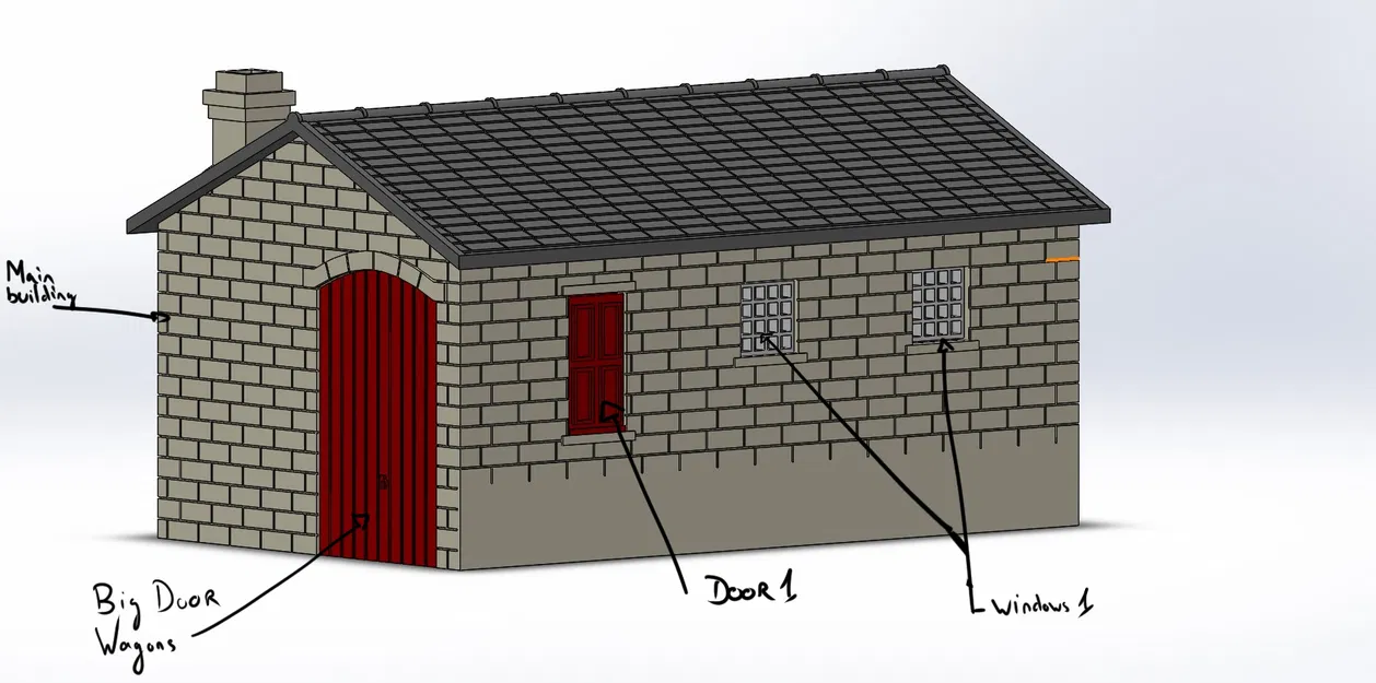 Nhà ga Hogsmeade - Ga Goathland tỉ lệ OO (1:76) - Nhà ga tàu Harry Potter - Image 24
