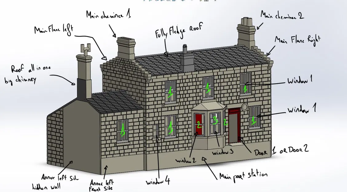 Nhà ga Hogsmeade - Ga Goathland tỉ lệ OO (1:76) - Nhà ga tàu Harry Potter - Image 27
