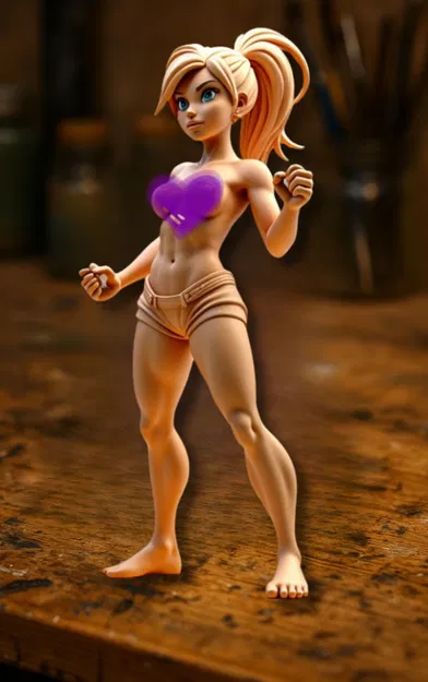 Phụ Nữ Chiến Binh Hình Học - Image 1