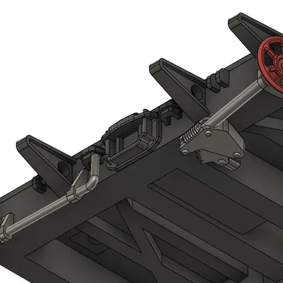 Phụ tùng gầm xe lửa khổ H0