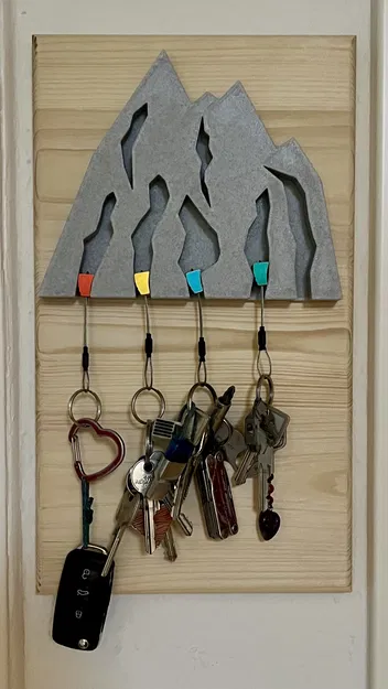 Chỗ Giữ Chìa Khóa Kiểu Núi Cho Kẹp Chìa Khóa YYVertical - Image 1