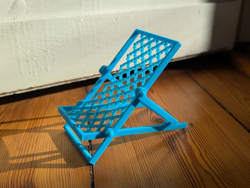 Giá đỡ điện thoại hình ghế xếp bãi biển - Image 2