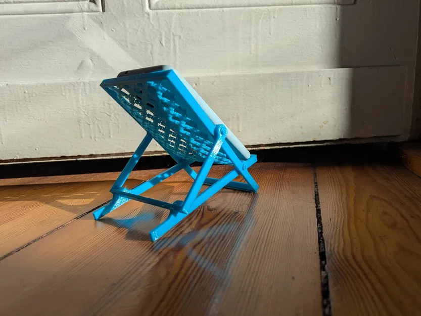 Giá đỡ điện thoại hình ghế xếp bãi biển - Image 4