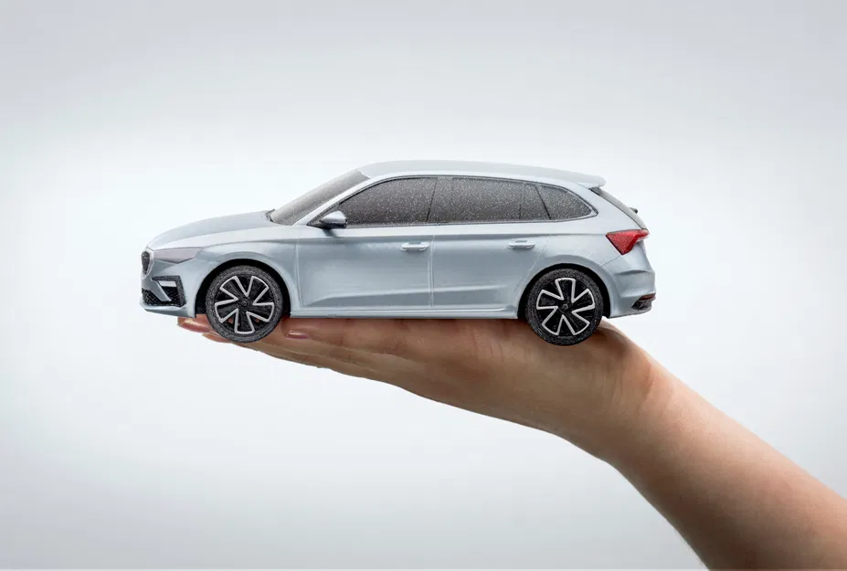 Mô Hình 3D Škoda Scala - Image 1