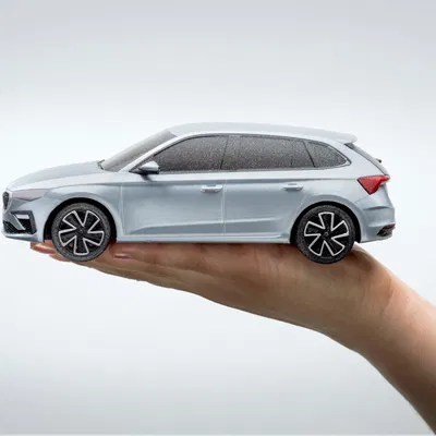Mô Hình 3D Škoda Scala